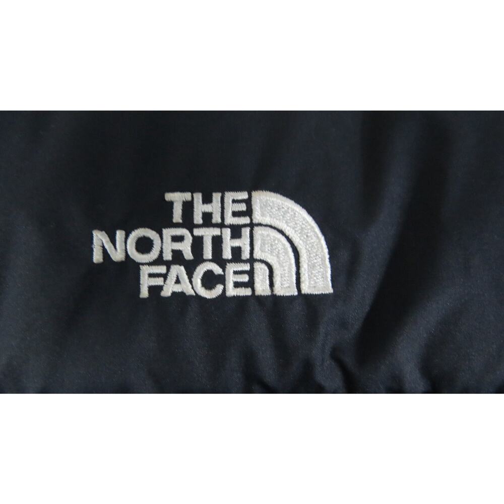 The North Face Womens Saikuru Puffer Jacket S Blue Black Full Zip Insulated Coat - Picture 11 of 13